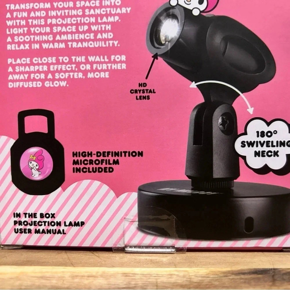 MY MELODY AMBIENT WALL PROJECTION. DELIGHTFUL AMBIANCE. USB POWERED. BRAND NEW! - Picture 8 of 12